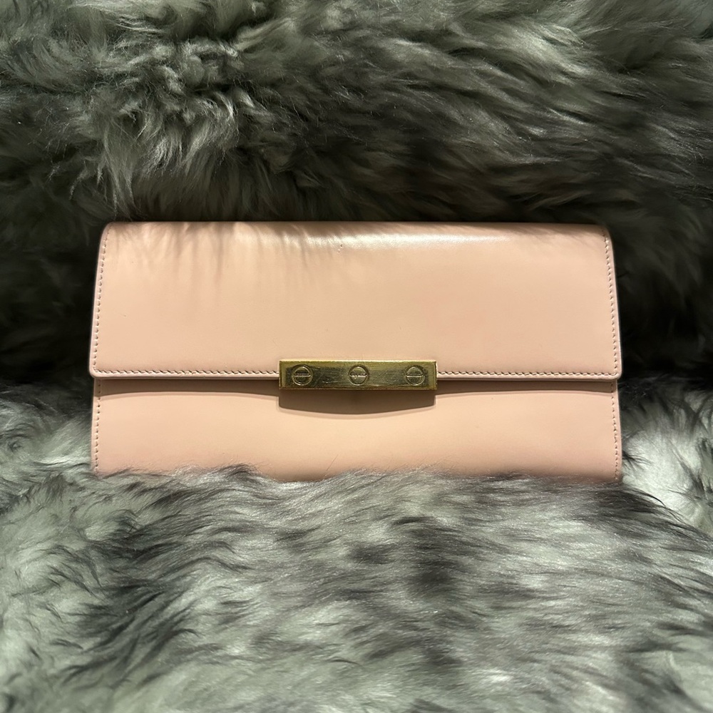 Cartier Love Collection Long Wallet, Light Pink